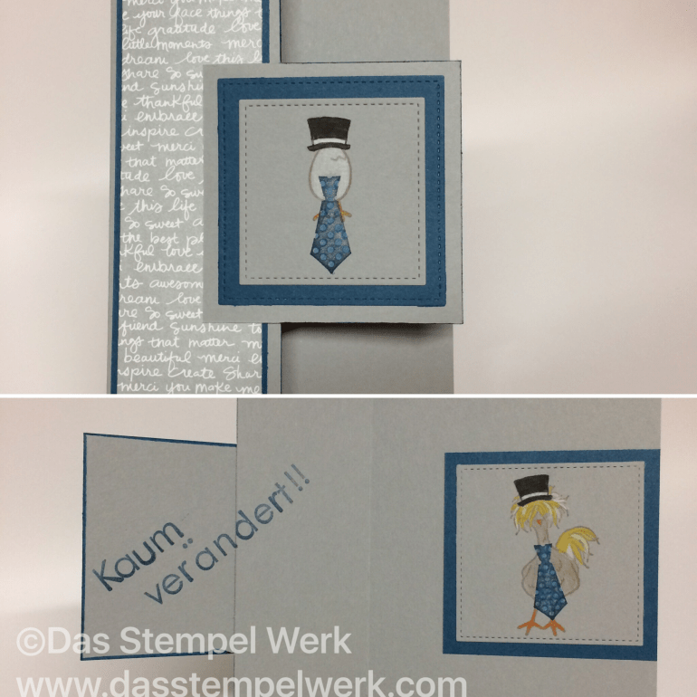 Blog Hop, Männerkarte, Stampin Up, Das gelbe vom Ei, something for Baby,