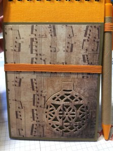 Floating Letters, Designerpapier, Notizblock