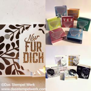 Teebuch, Stampin Up, Tee, Weihnachtsgeschenk, Weihnachtsetikett, 