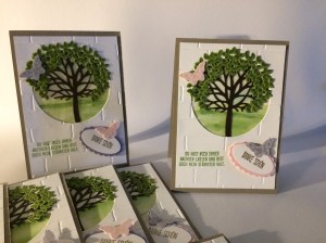 Stampin Up, Taufe, Danke